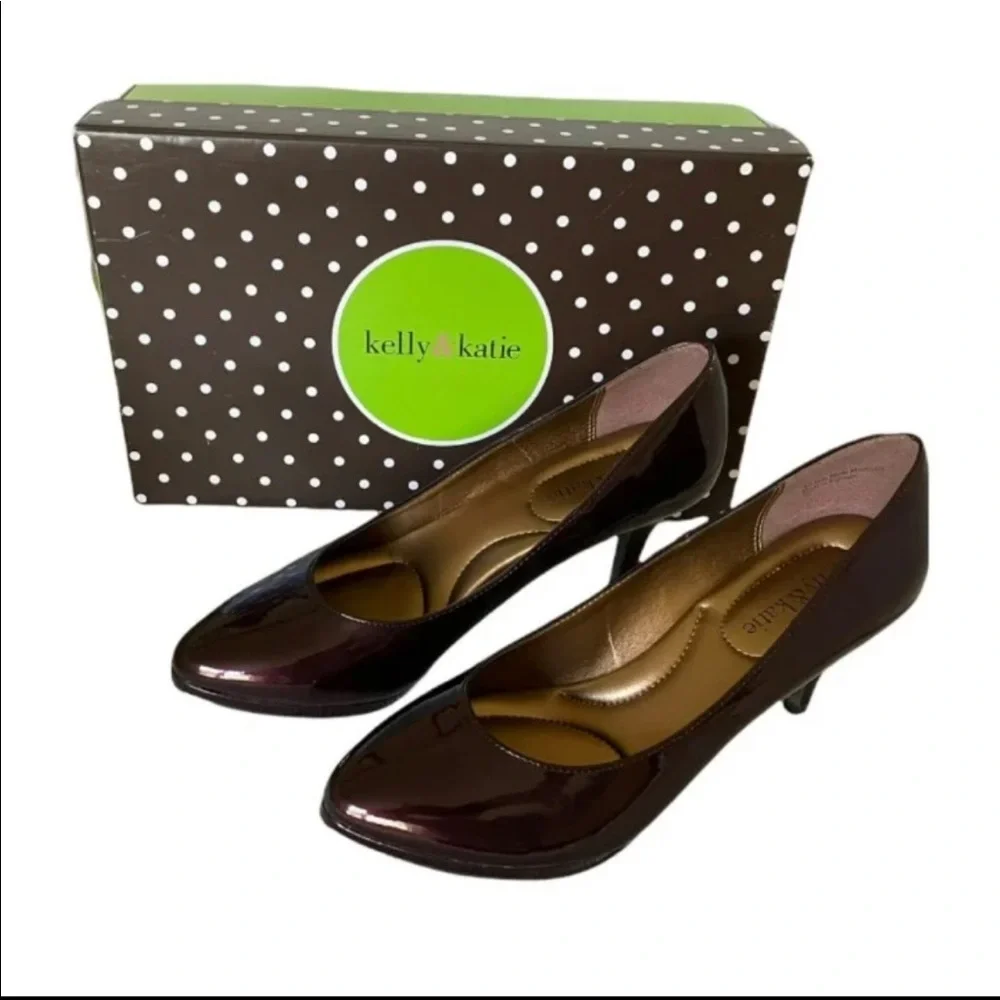 KELLY & KATIE KK DELANEY HEELS SIZE 7.5 - Picture 2 of 7